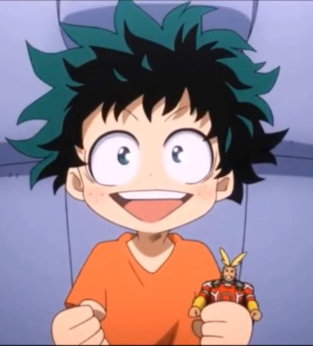 Happy Cute Deku Pfp Wallpaper