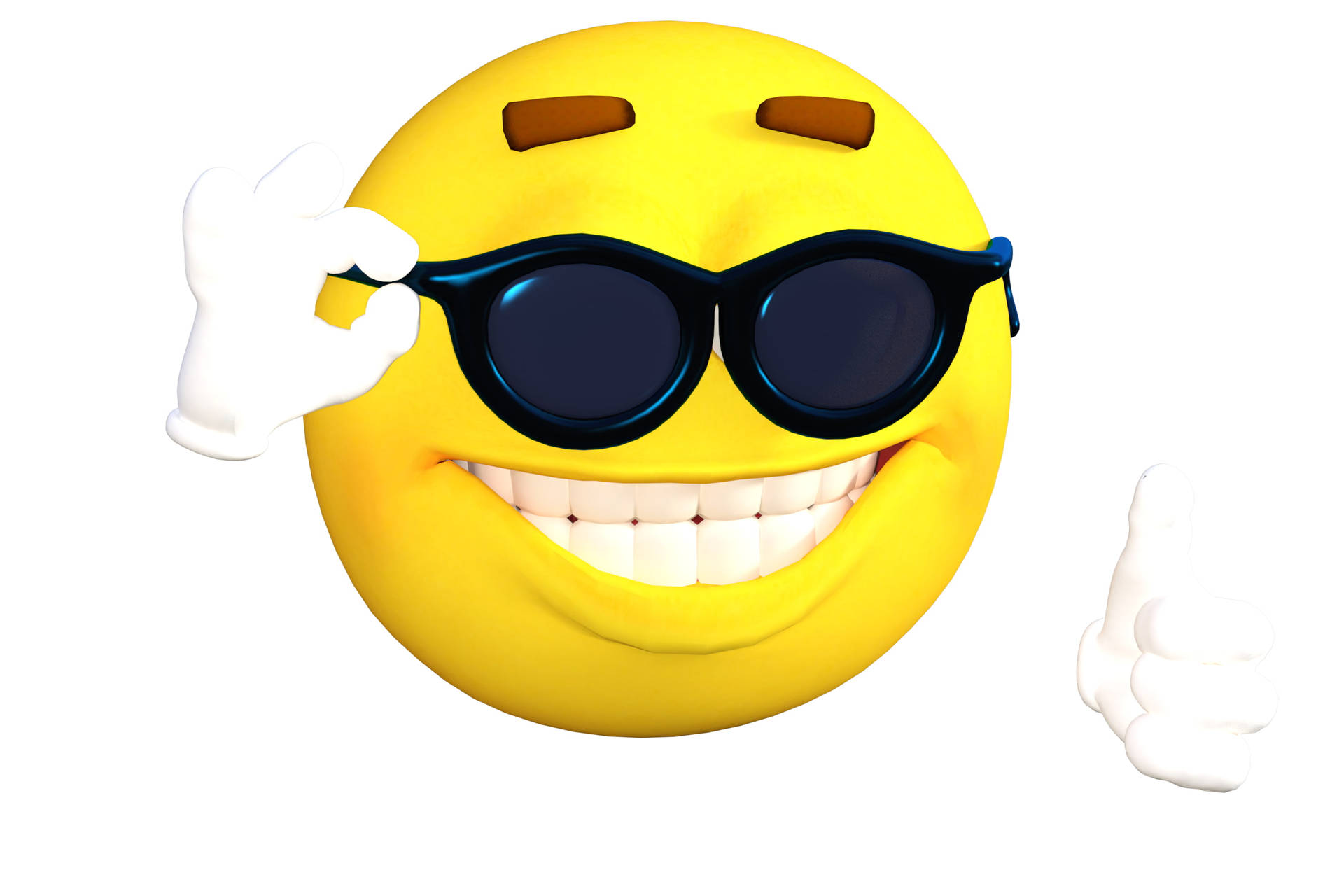 Happy Emoji Thumbs Up Wallpaper