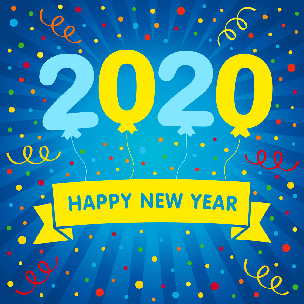 Happy New Year 2020 - Wishing You A Bright And Prosperous New Year! Wallpaper