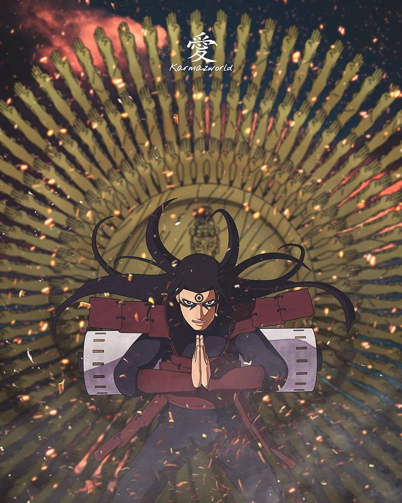 Hashirama Phone With 1000 Hands Buddha Wallpaper