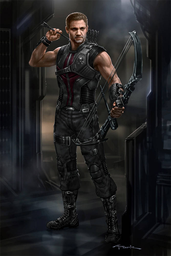 Hawkeye Realistic Art Wallpaper