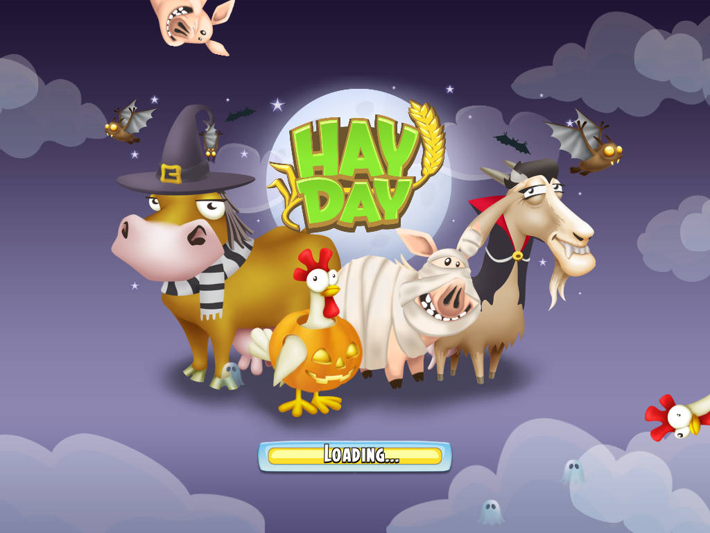 Hay Day Halloween Cover Art Wallpaper