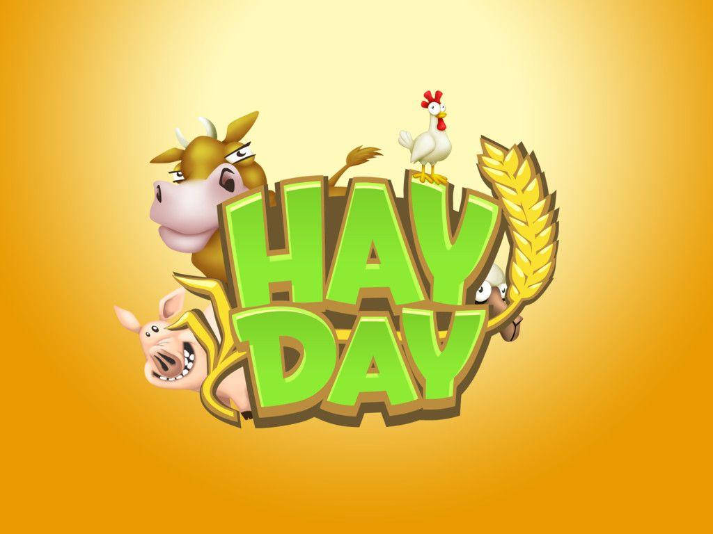 Hay Day Word Art Wallpaper