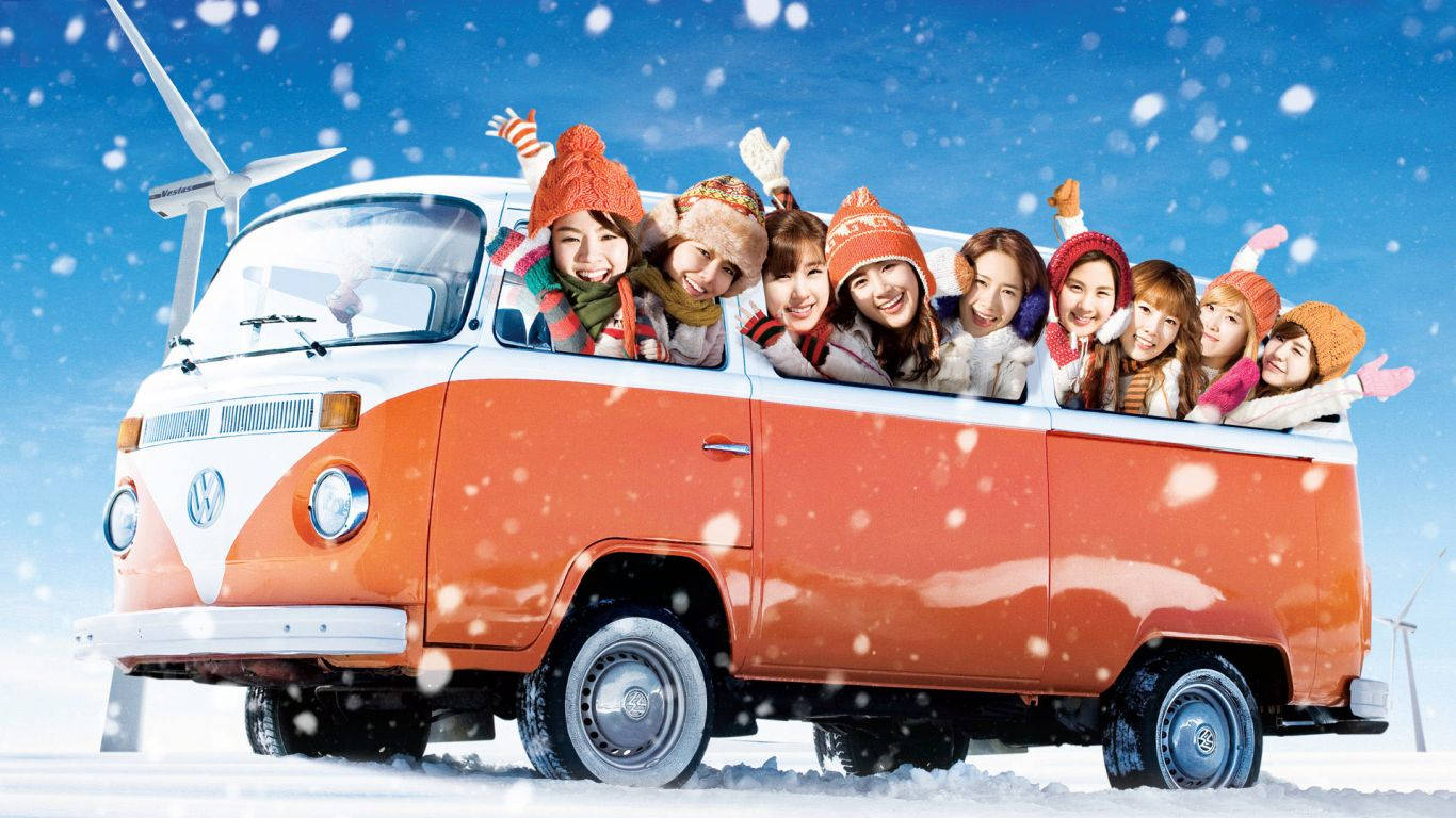 Hd Girls' Generation Winter Art Wallpaper