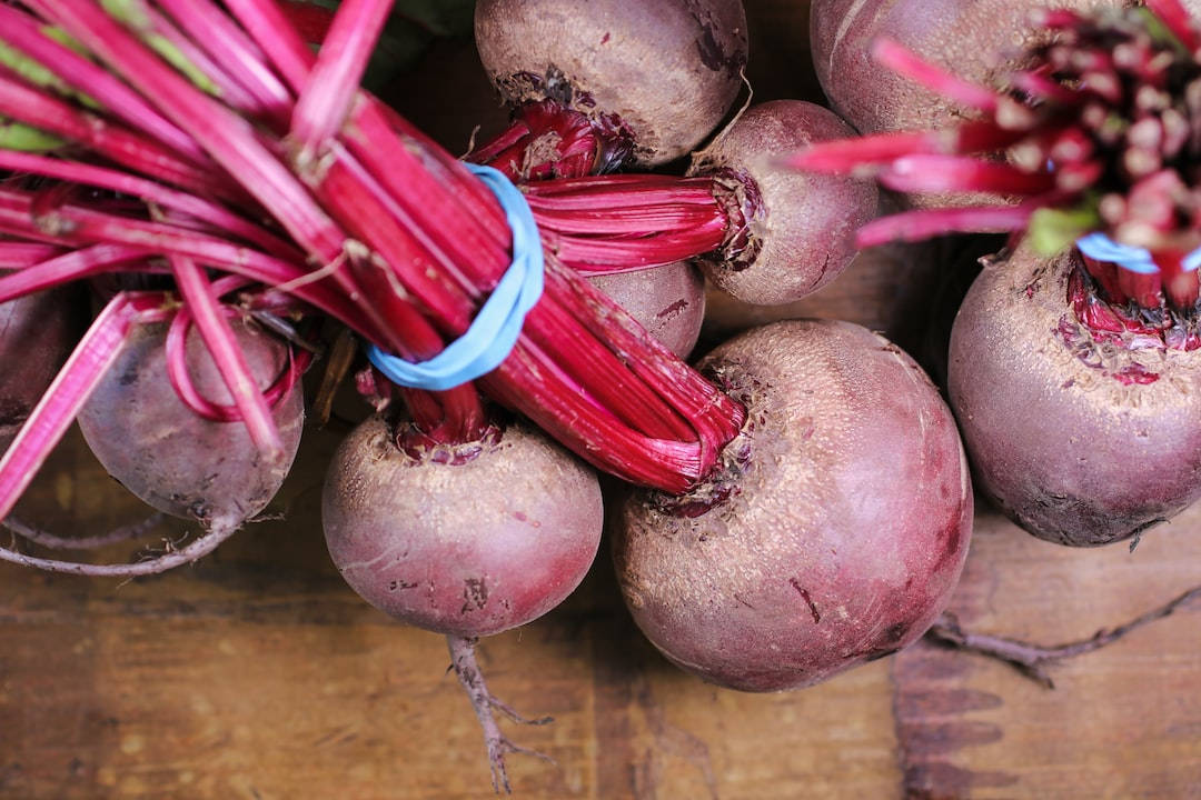 Healthy Food Beetroots In Bundles Wallpaper