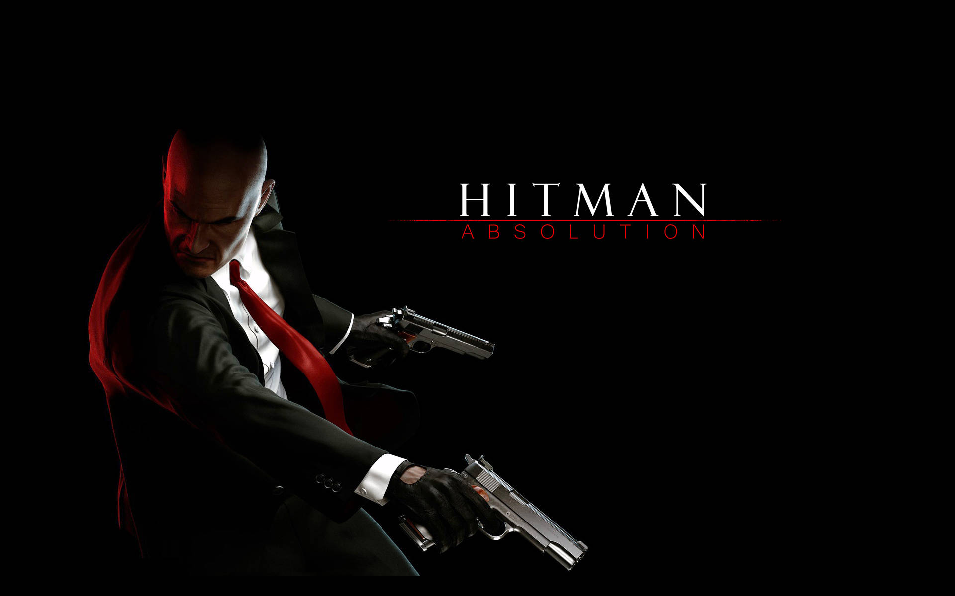 Hitman Hd Dual Wielding Wallpaper