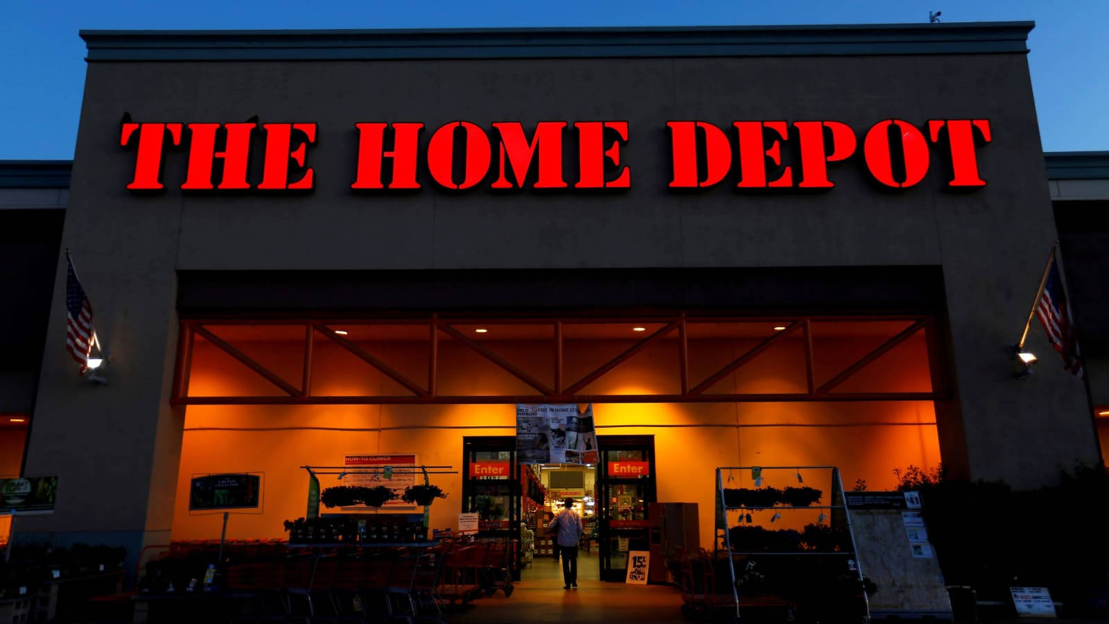 Home Depot At Dawn Wallpaper