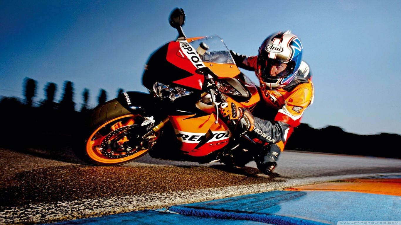 Honda Racing Motorcycle Wallpaper