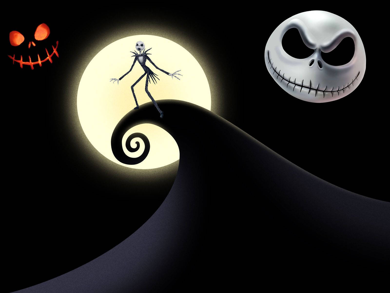 Horrific Face Jack Skellington Wallpaper