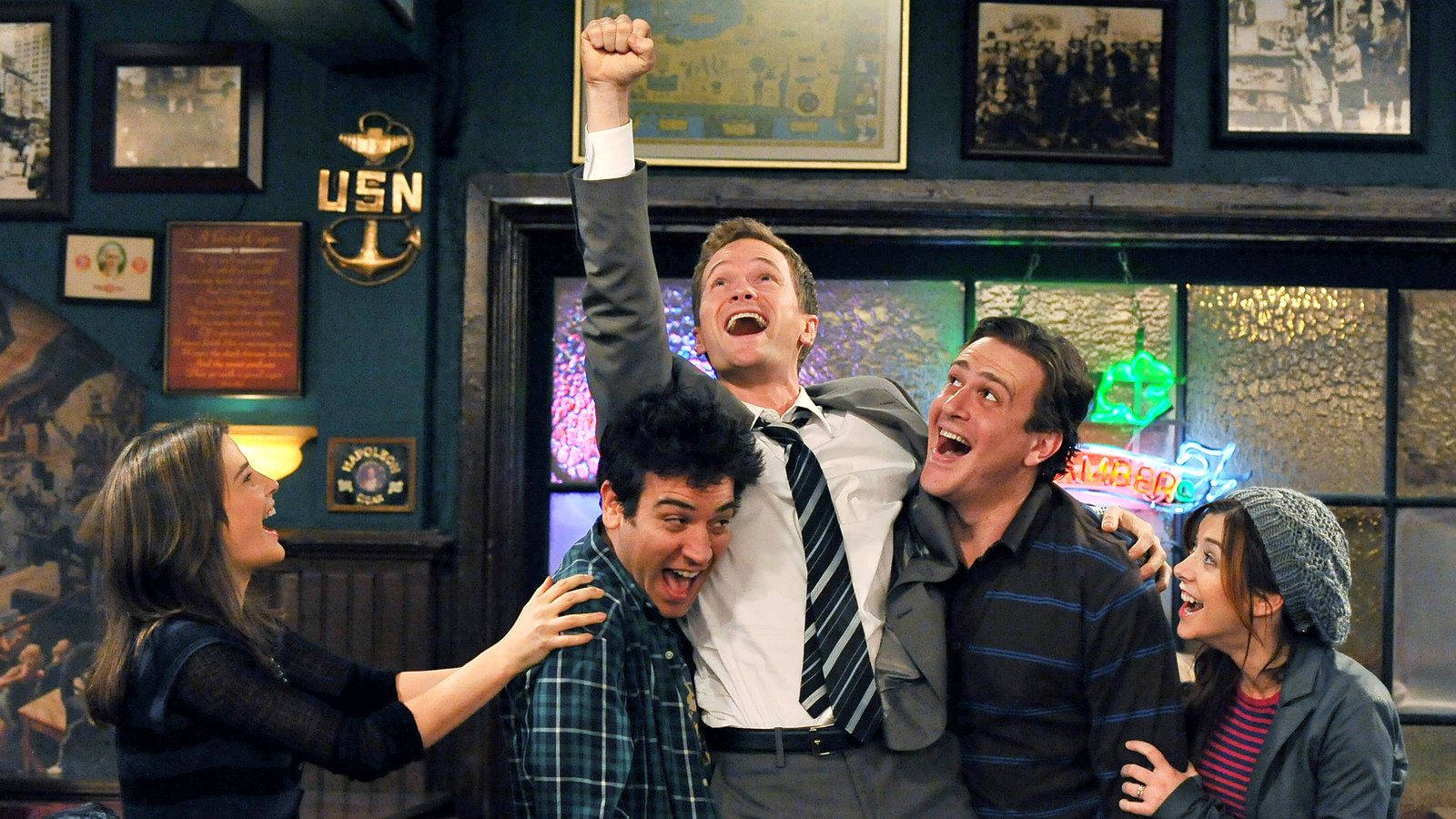 How I Met Your Mother Sitcom Scene Wallpaper