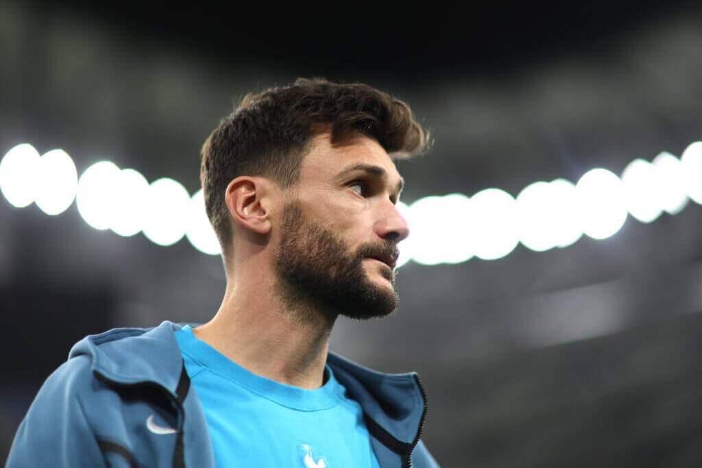 Hugo Lloris Low Angle Shot Wallpaper