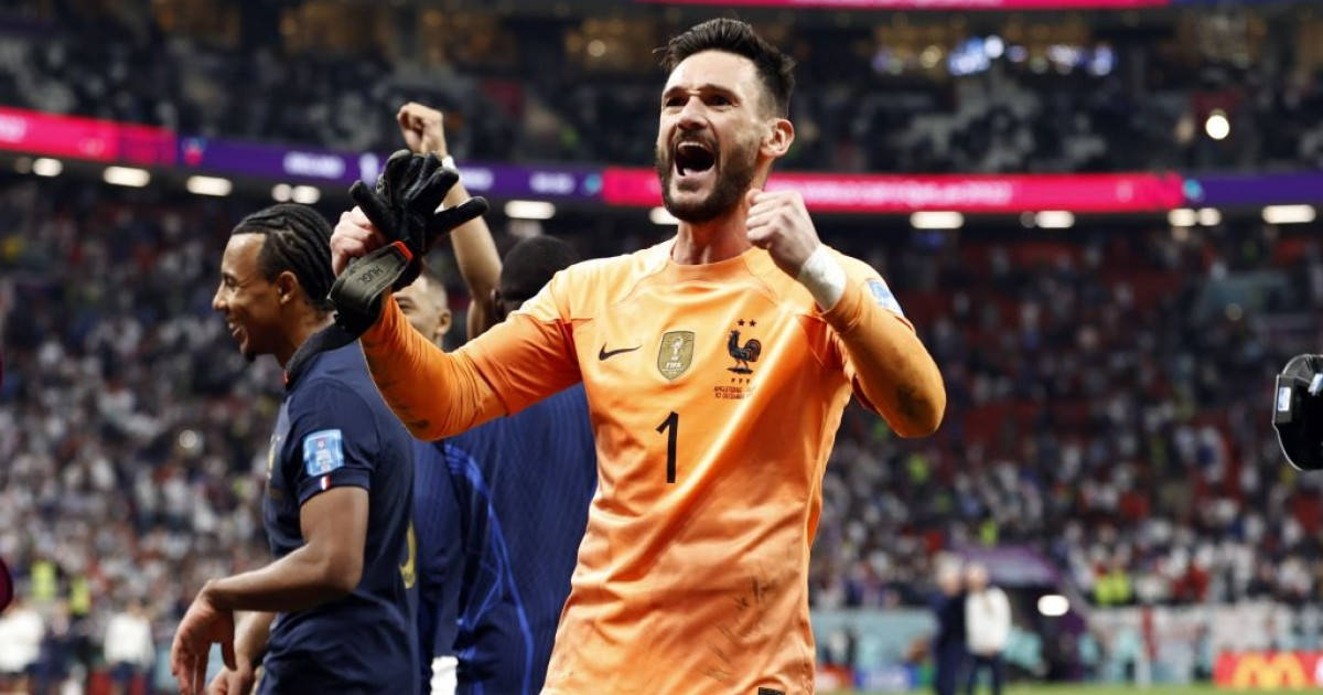 Hugo Lloris Victory Celebration Wallpaper