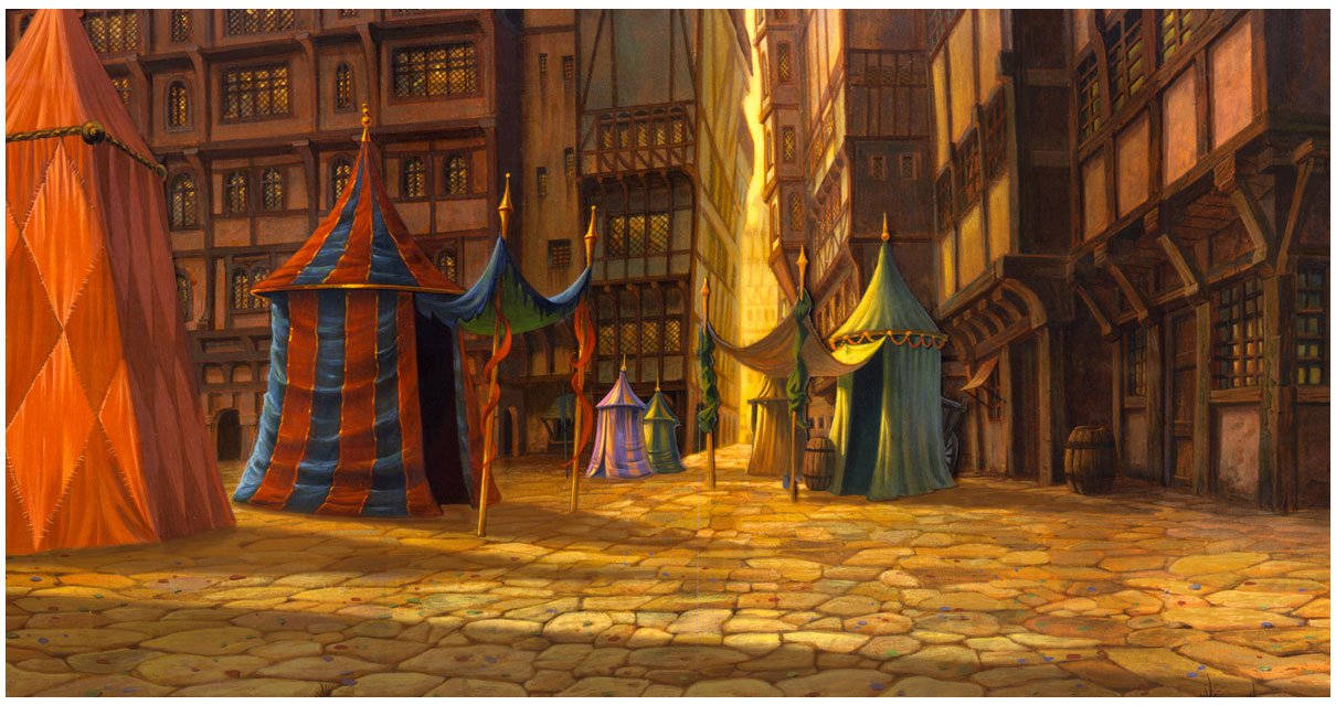 Hunchback Of Notre Dame Tents Wallpaper