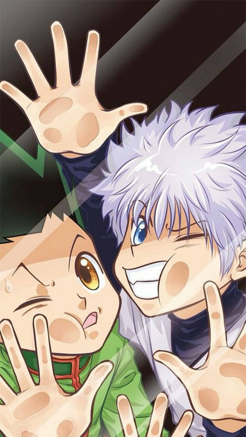 Hunter X Hunter Freecss & Killua Phone Wallpaper