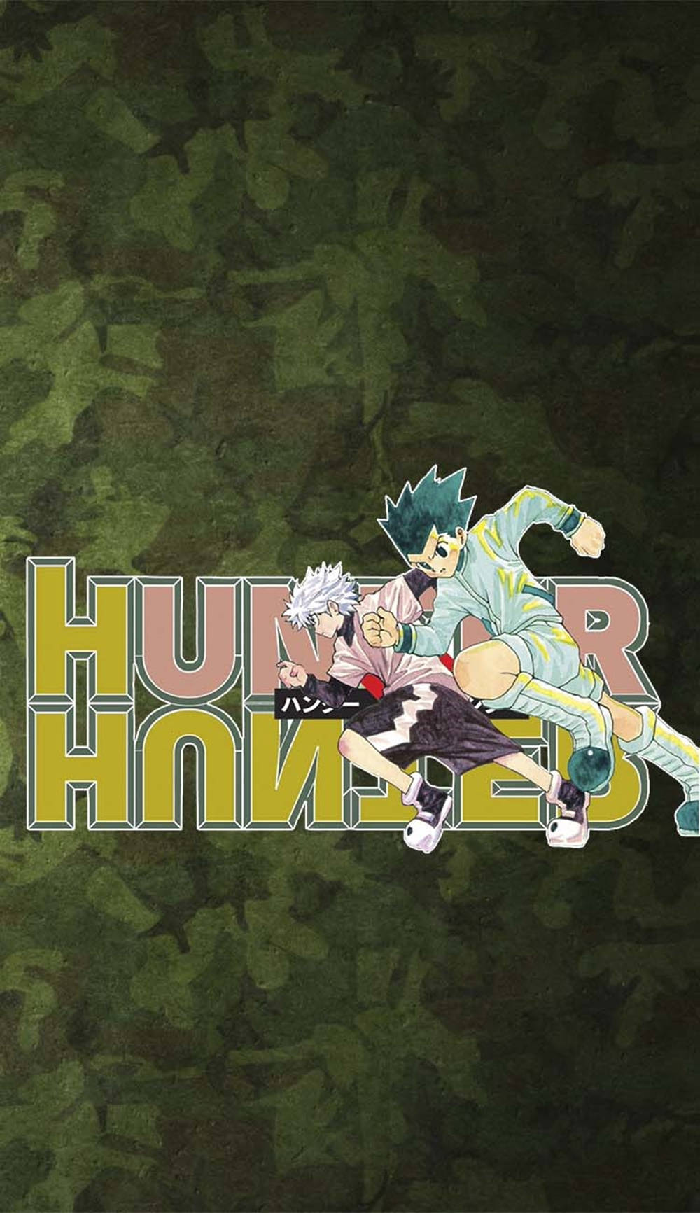 Hunter X Hunter Graphic Promo Phone Wallpaper