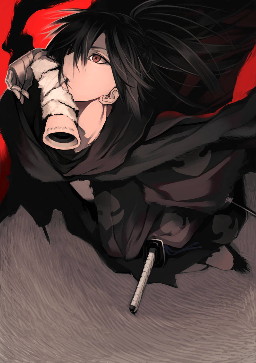 Hyakkimaru Wields His Powerful Prosthetic Arm From The Iconic Anime Dororo Wallpaper