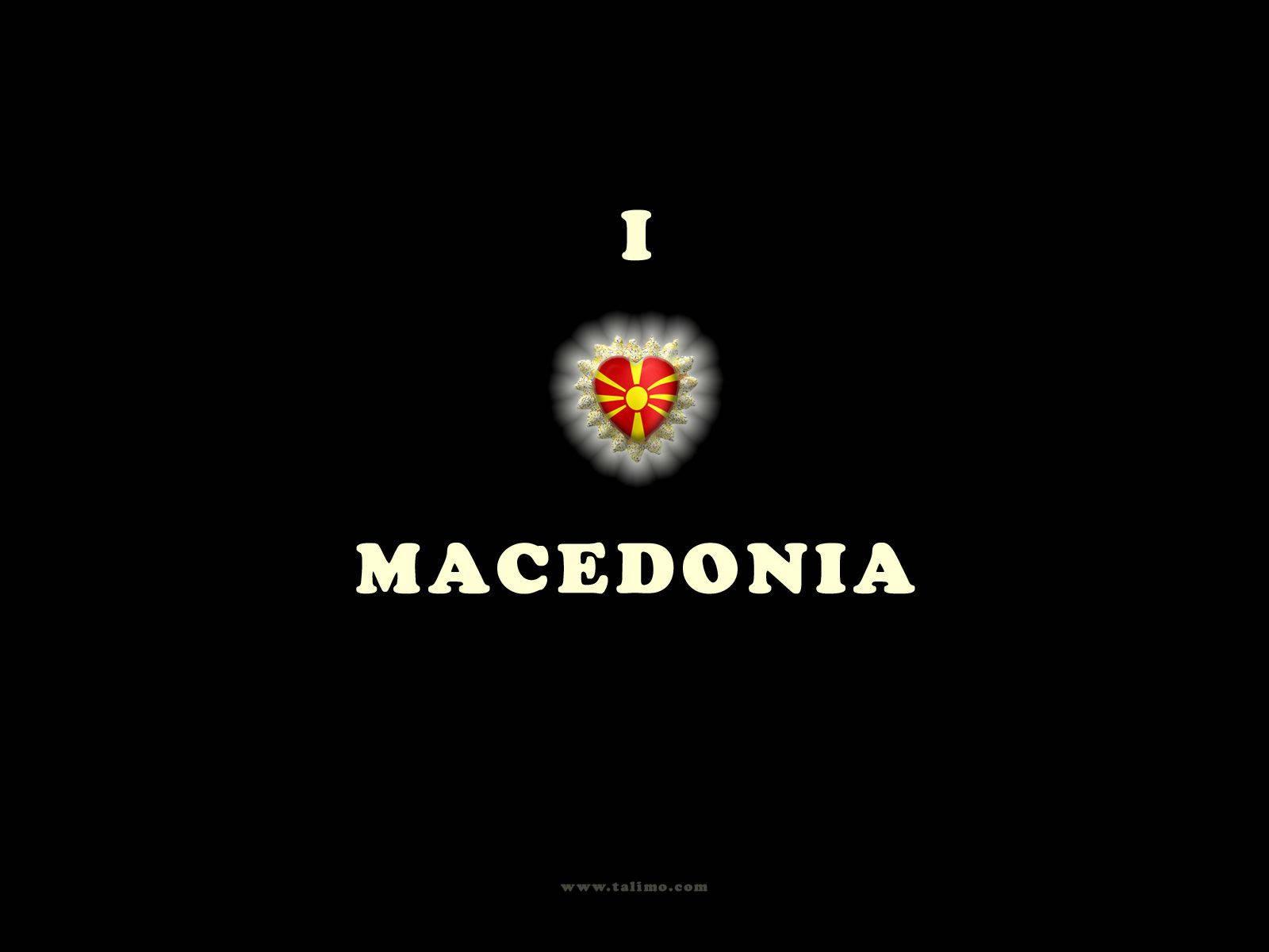 I Heart Macedonia Wallpaper