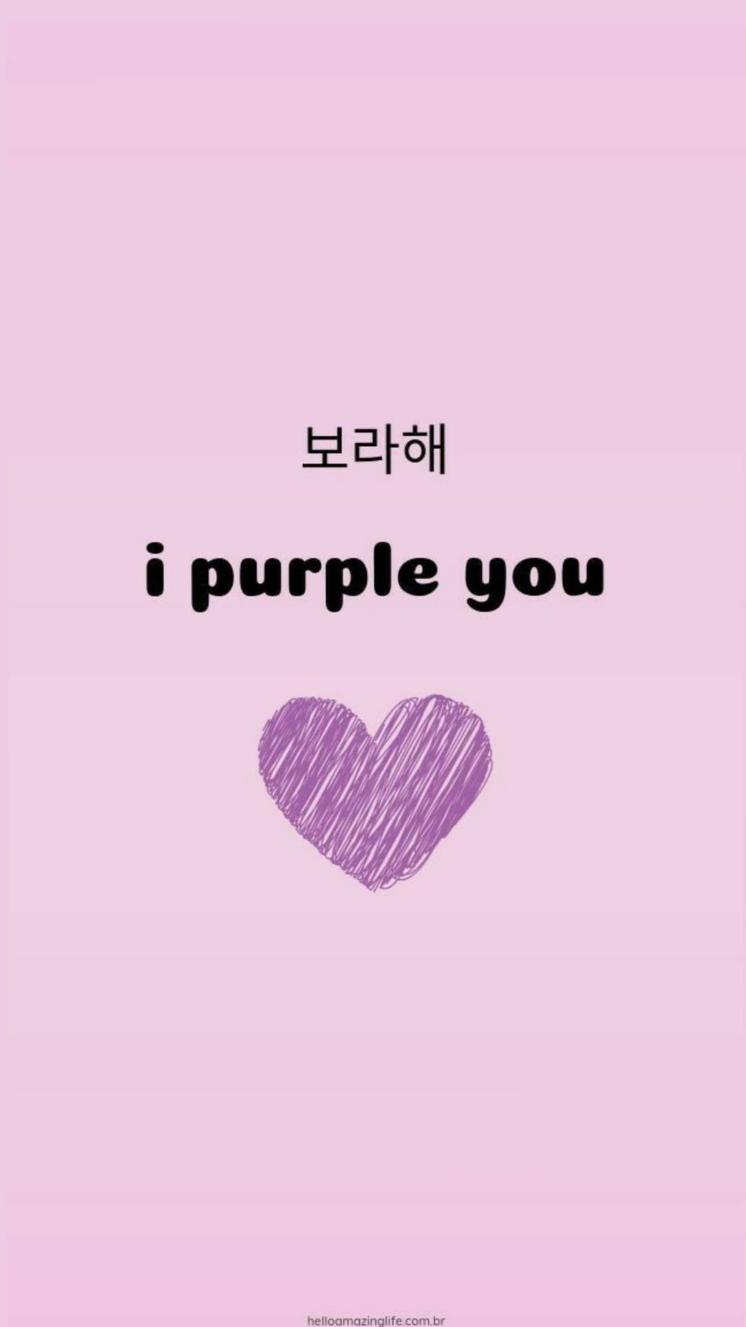 I Purple You Heart Clip Art Wallpaper