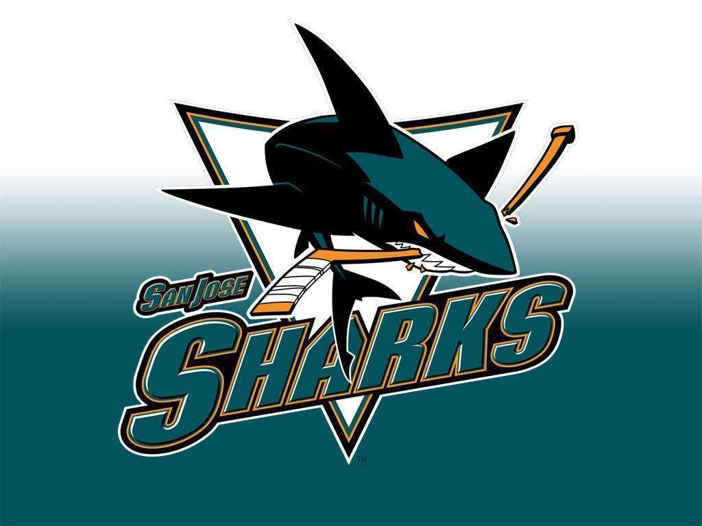 Iconic San Jose Sharks Logo Wallpaper