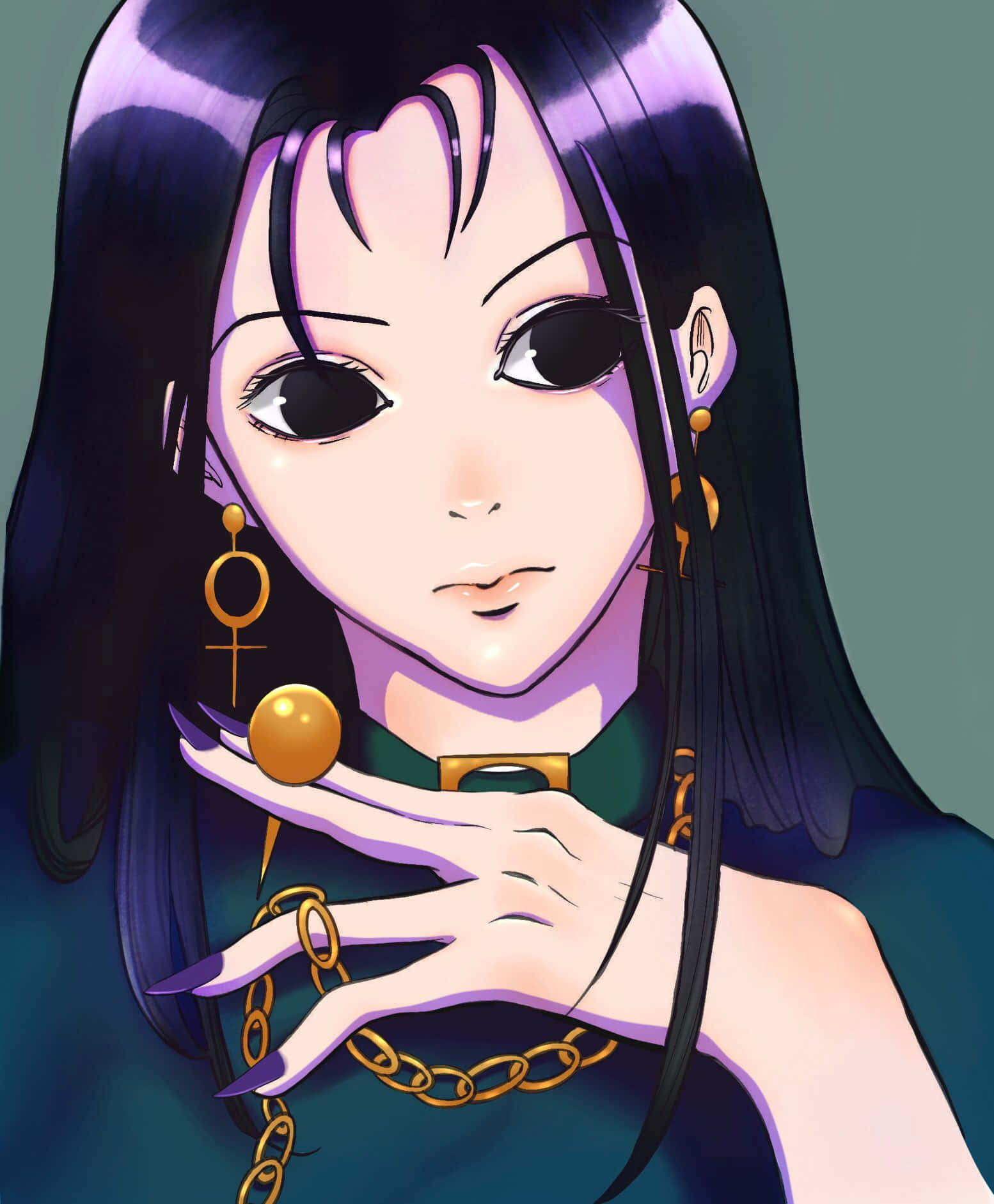 Illumi Zoldyck, Member Of The Zoldyck Family And Top Assassin Wallpaper