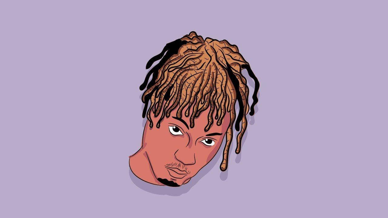 Image Of Juice Wrld Cartoon Character Wallpaper