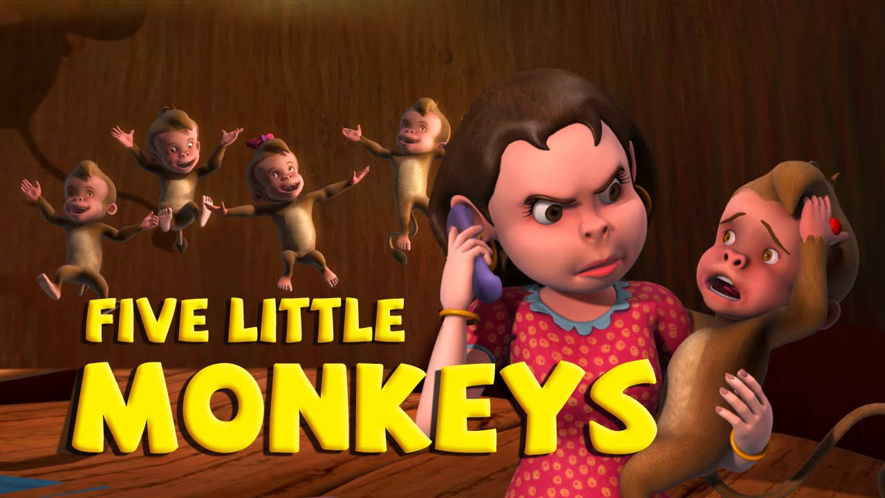 Infobells Little Monkeys Song Wallpaper