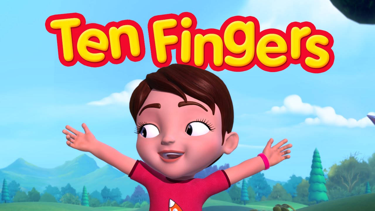 Infobells Ten Fingers Kids Learning Image Wallpaper