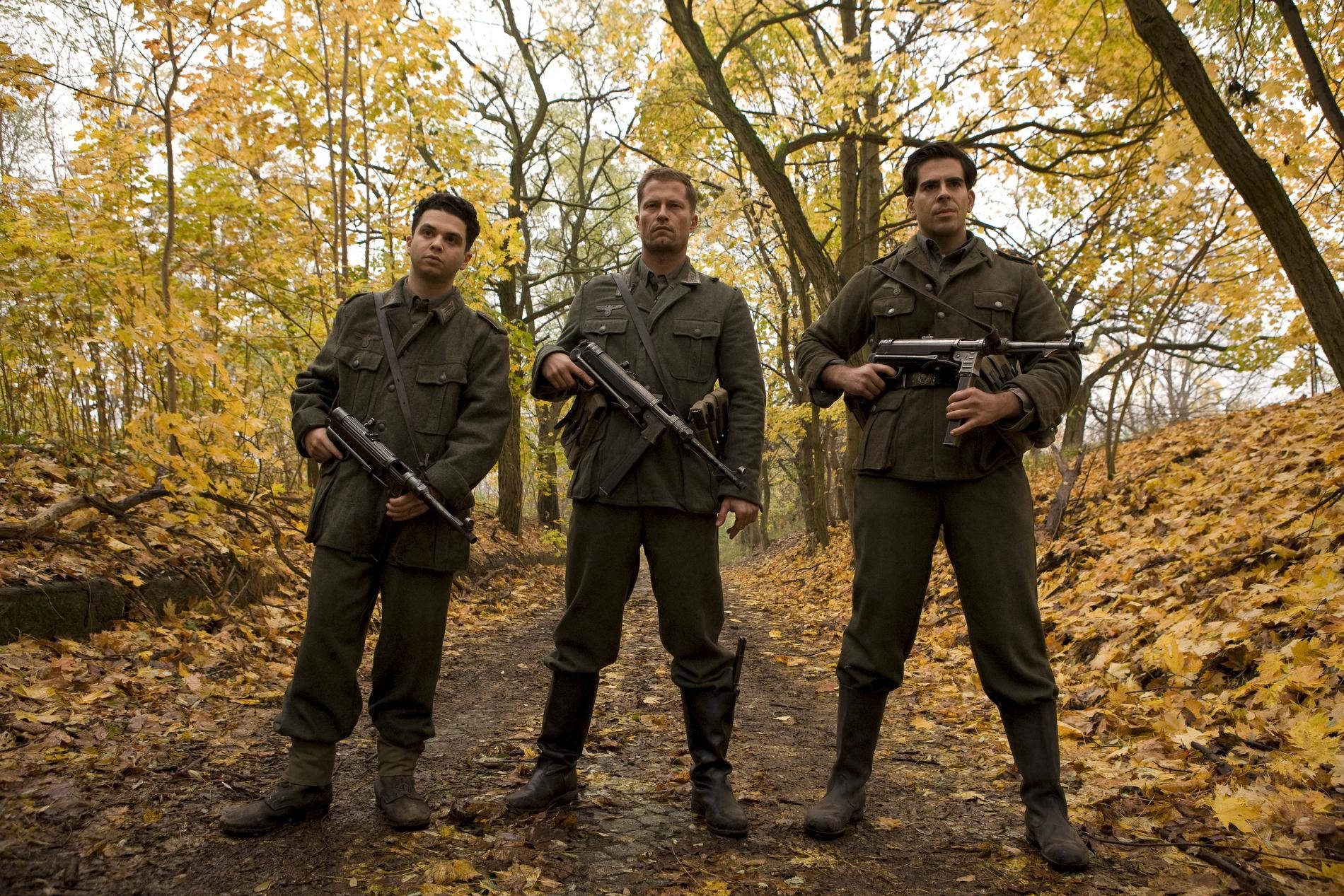 Inglourious Basterds In Forest Wallpaper