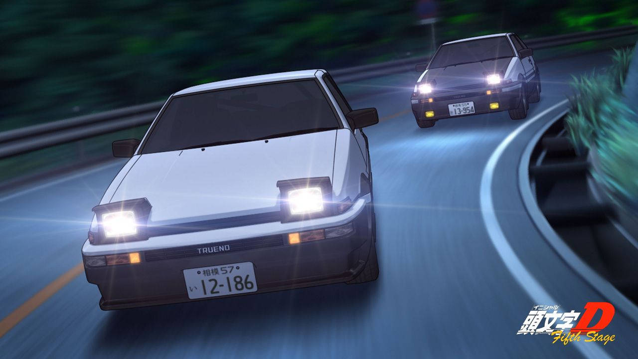 Initial D Trueno Racing Wallpaper