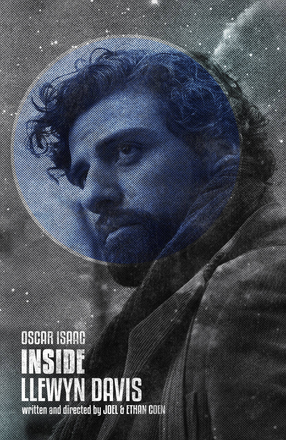 Inside Llewyn Davis Blue Poster Wallpaper