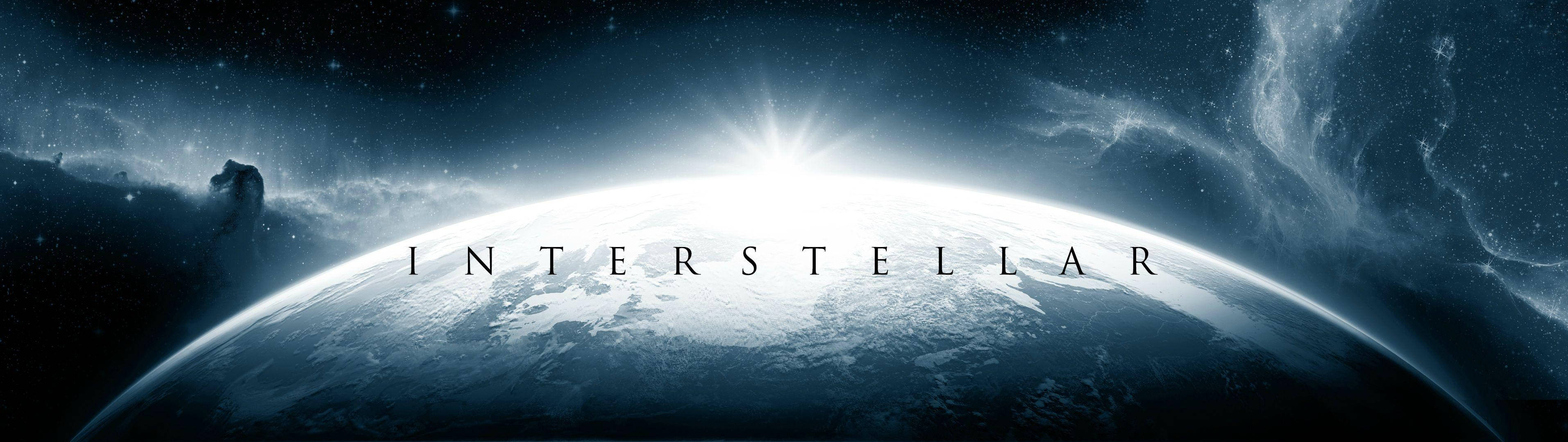 Interstellar Earth Top Dual Screen Wallpaper