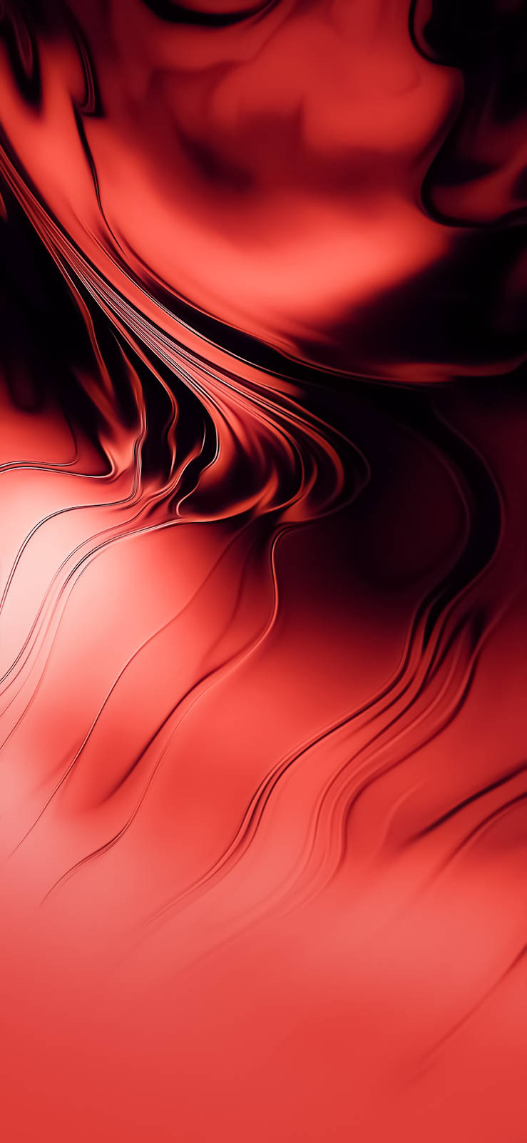 Ios 13 Red Concept Theme Wallpaper