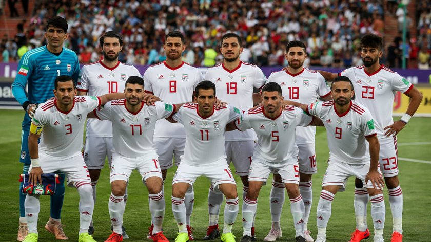 Iran National Football Team White Fifa Jersey Wallpaper