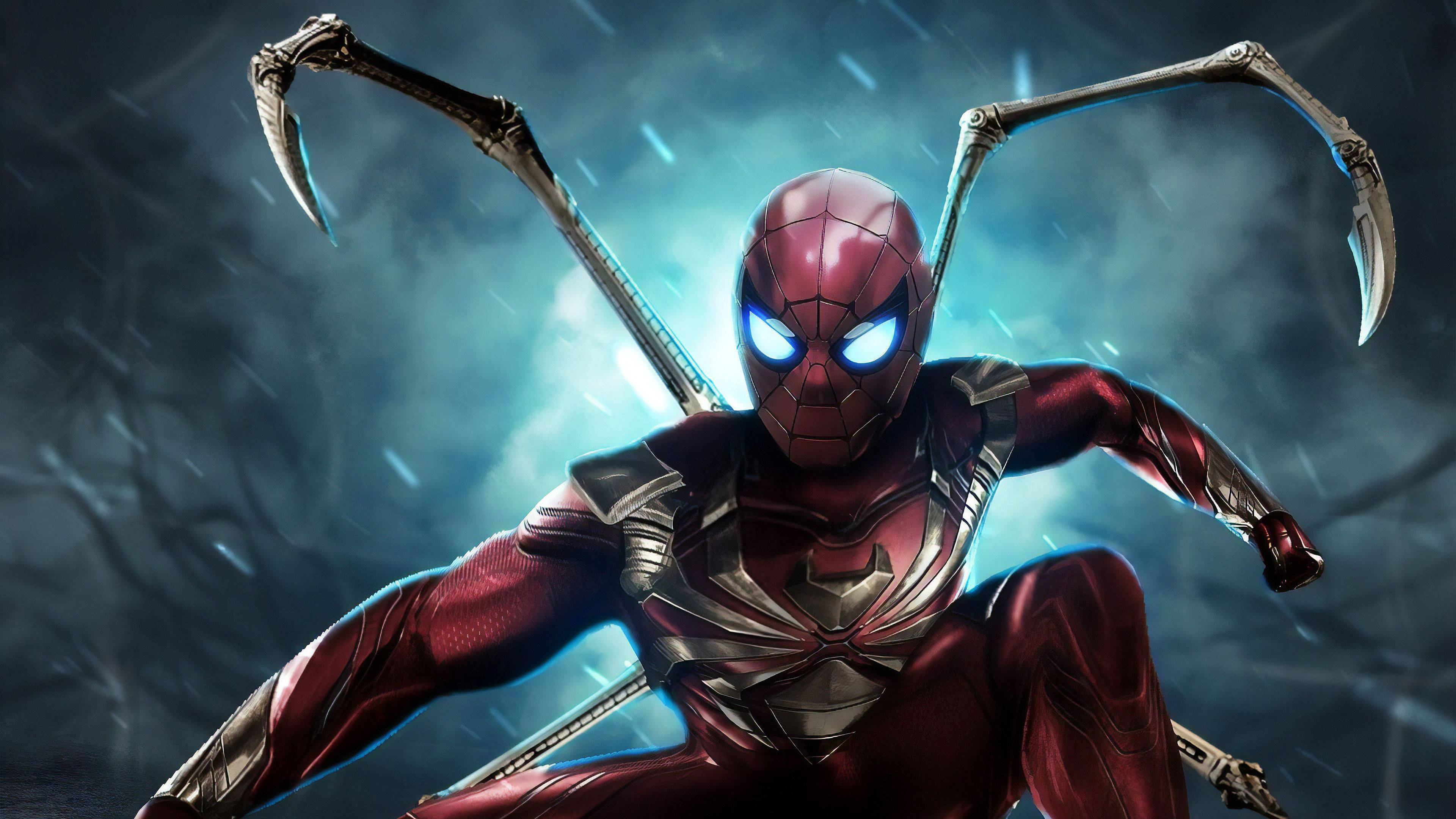 Iron Spider Claws Spiderman Wallpaper