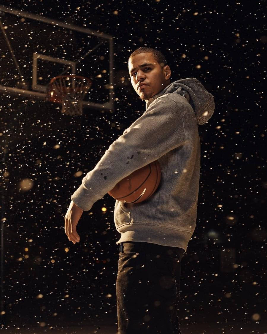 J Cole Basketball Court Wallpaper