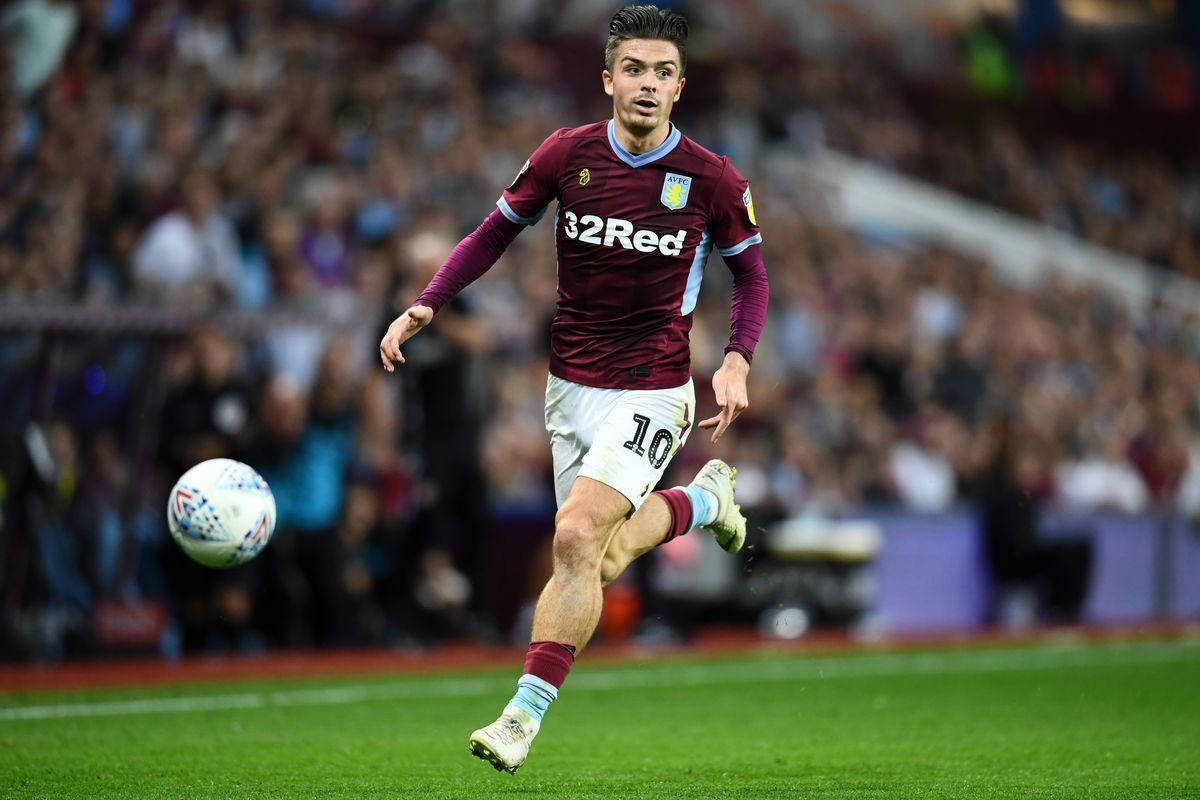 Jack Grealish With Ball Wallpaper