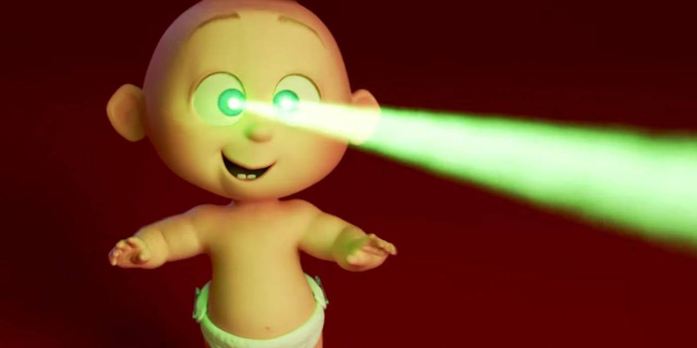 Jack Jack Green Superpowers Wallpaper