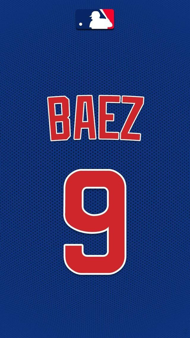 Javier Baez Blue Jersey Nine Wallpaper