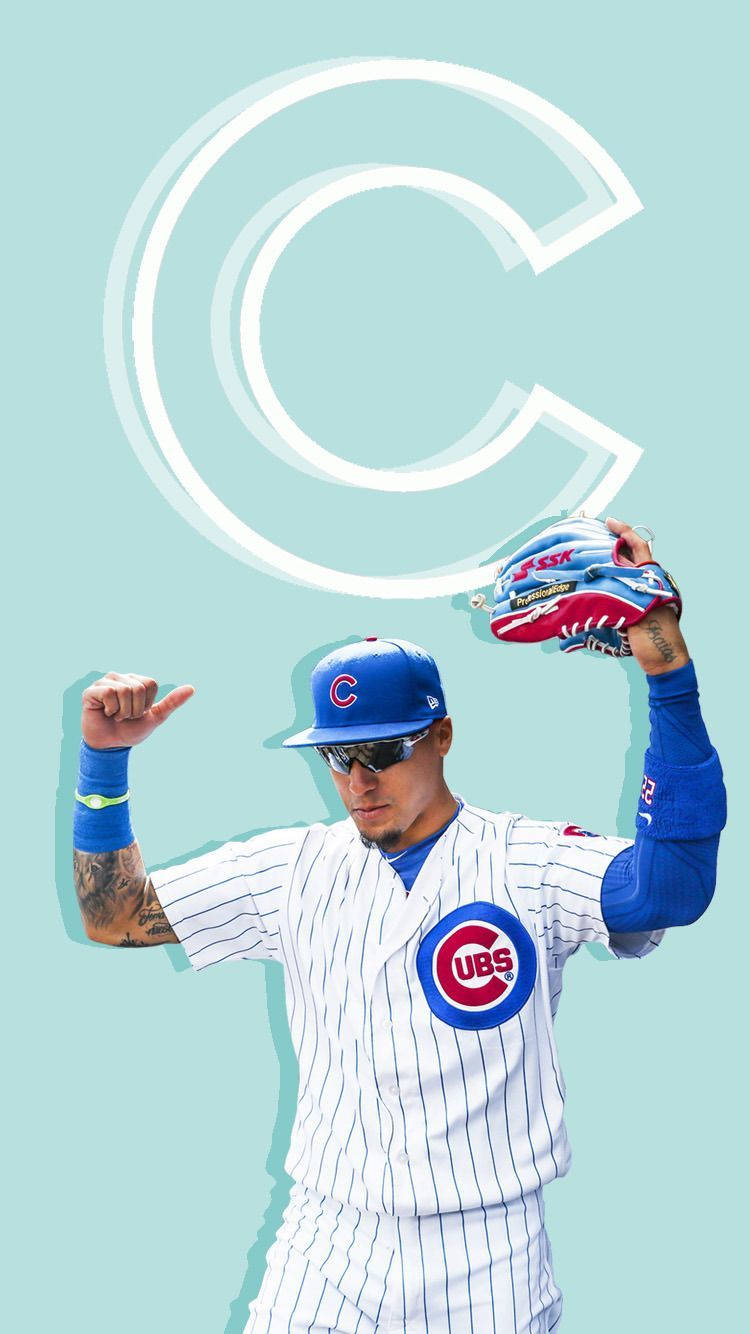 Javier Baez Letter C Wallpaper