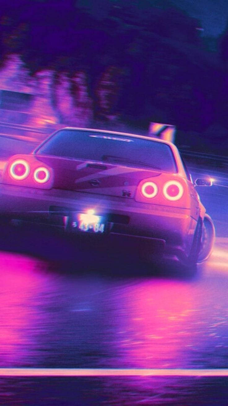 Jdm Aesthetic Skyline Wallpaper