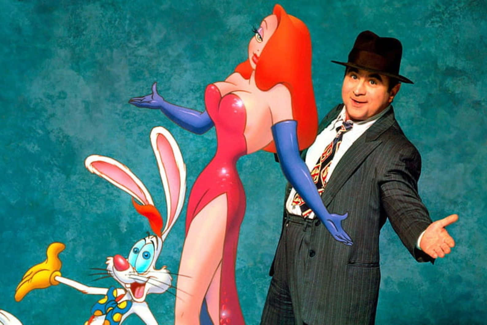 Jessica Rabbit Rogerand Detective Wallpaper