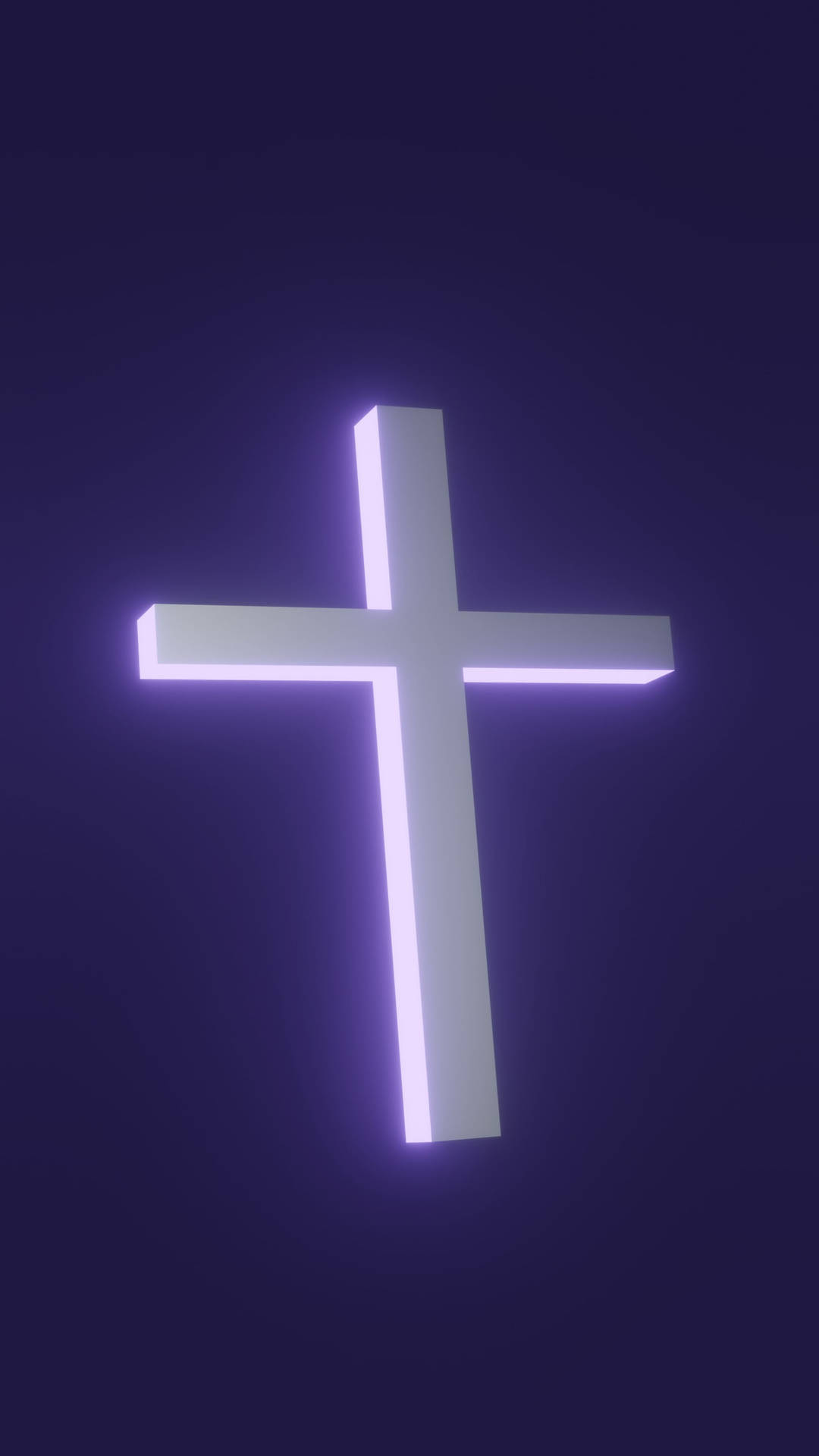 Jesus Cross 3d Render Wallpaper