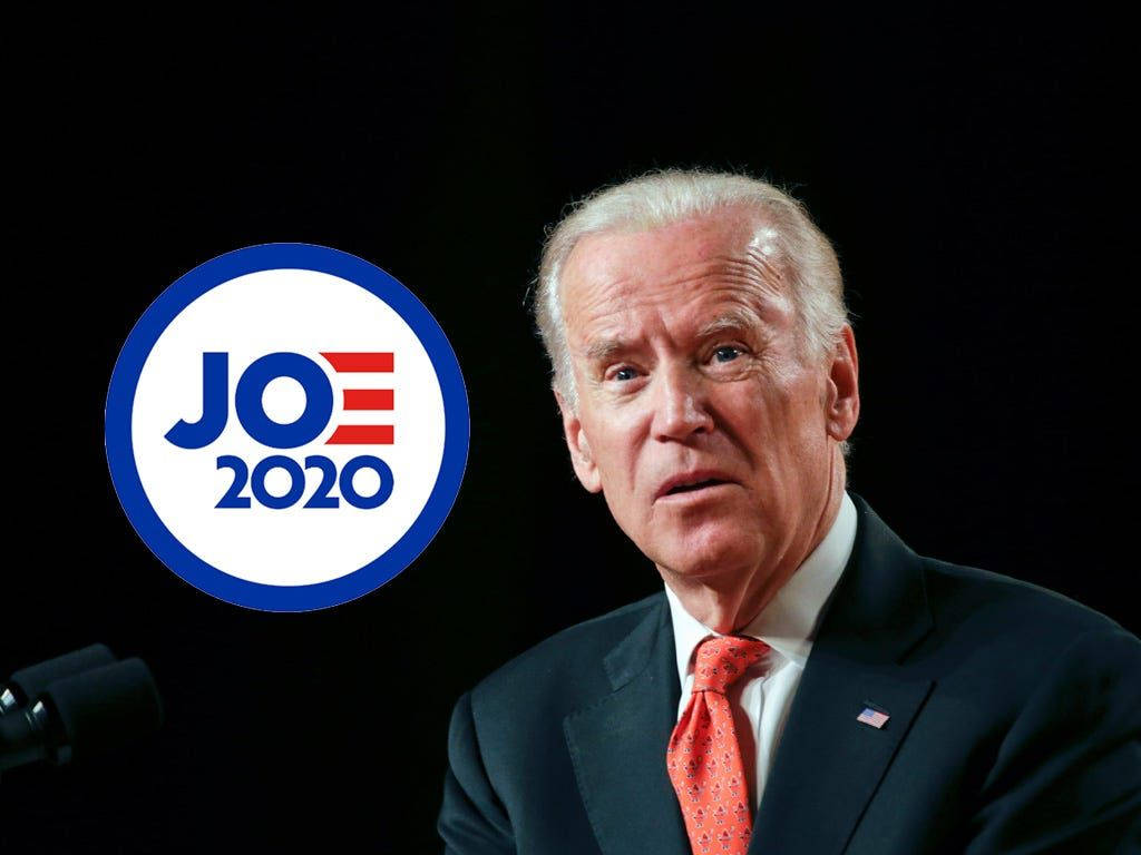 Joe Biden's Presidential Campaign Logo Wallpaper