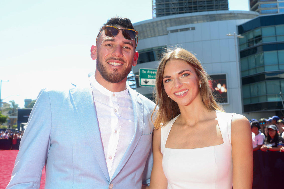 Joe Musgrove And Arica Christensen Wallpaper