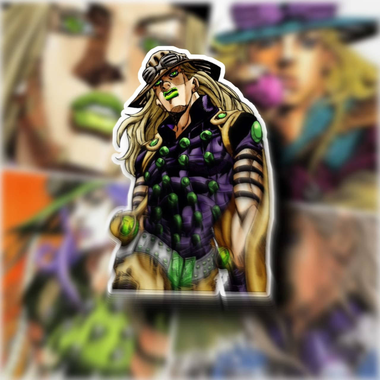 Johnny Joestar Sticker Wallpaper