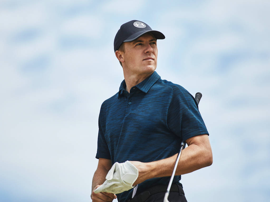 Jordan Spieth Looking Afar Wallpaper