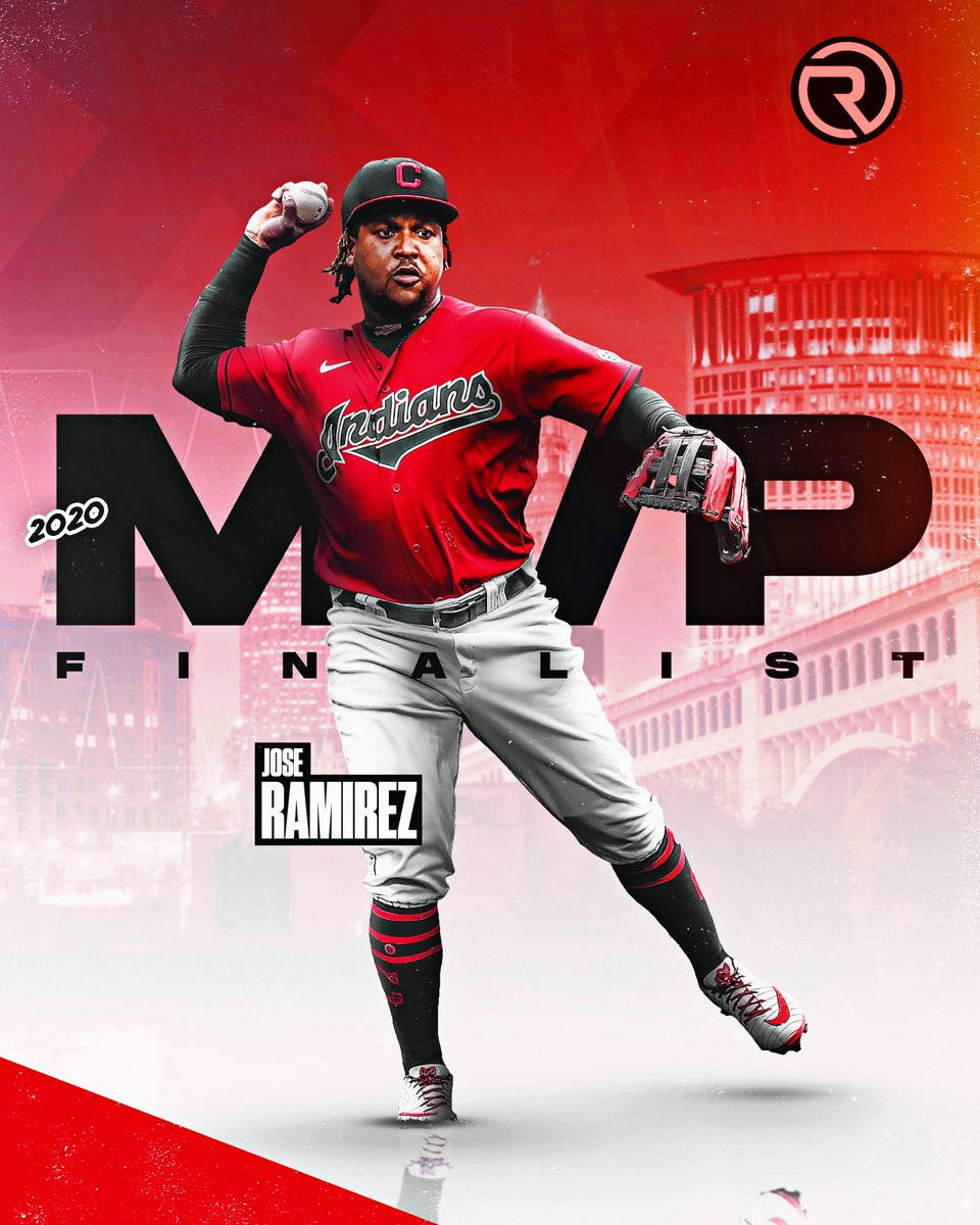 Jose Ramirez Mvp Red Art Wallpaper