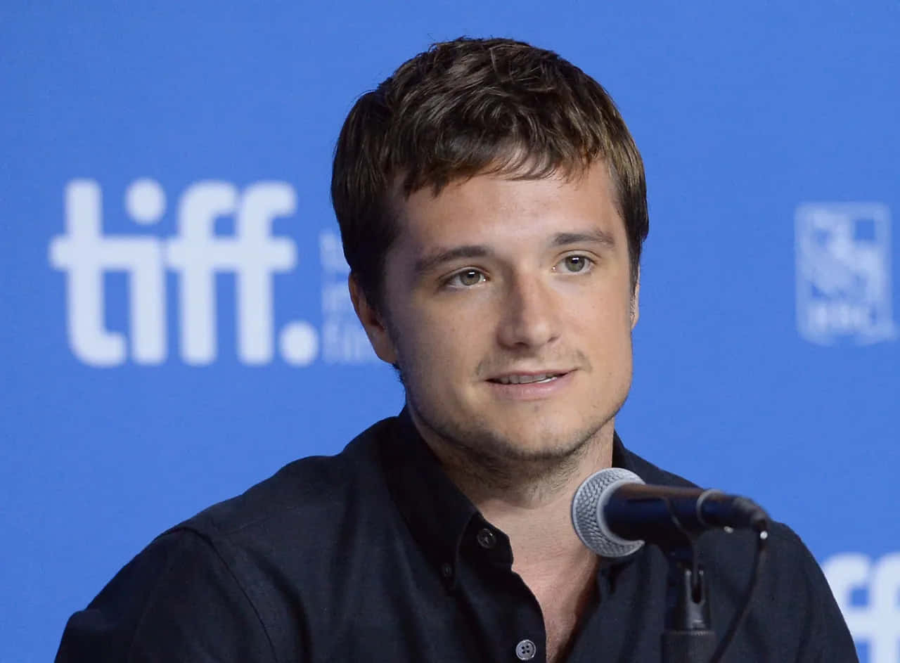 Josh Hutchersonat T I F F Event Wallpaper