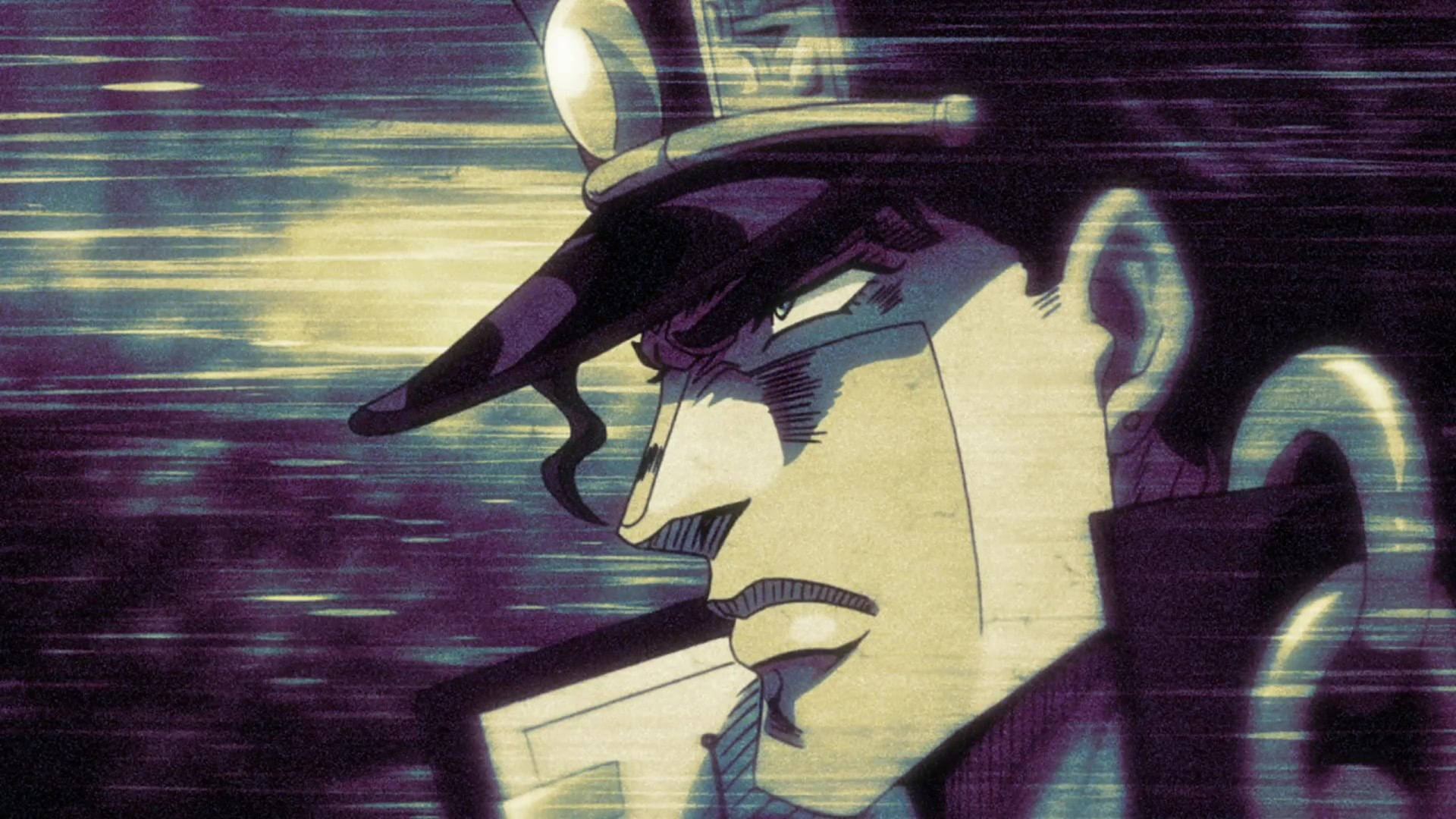 Jotaro Kujo Using His Fighting Power To Protect His Friends And Family. Wallpaper