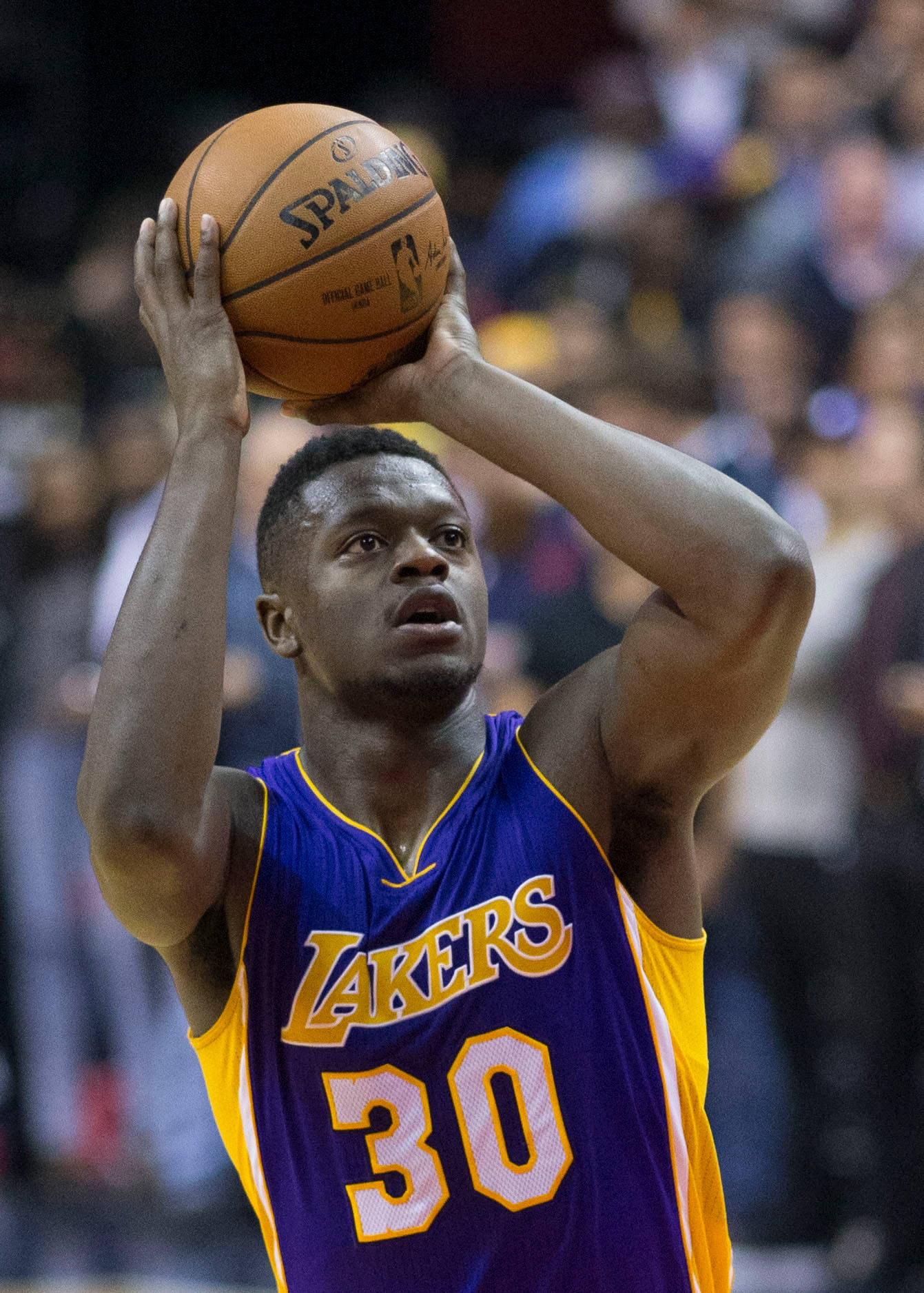 Julius Randle Free Throw Wallpaper